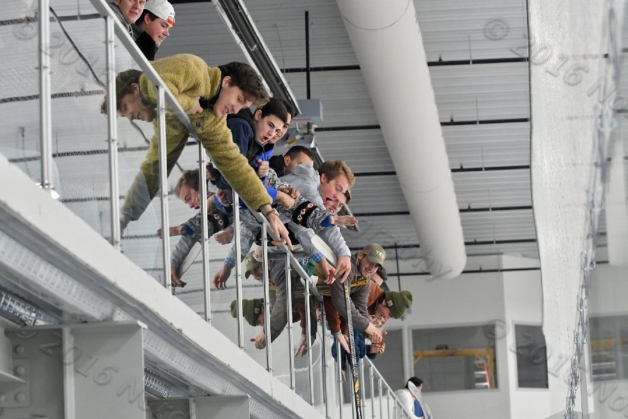 Wheaton College Men\'s Ice Hockey vs Middlesex Community College. - Photo By: KEITH NORDSTROM
